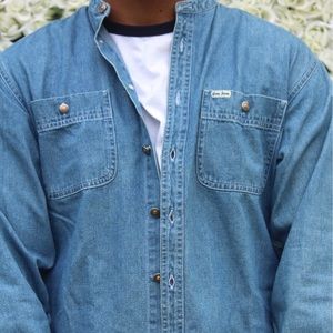 🛑Vintage Guess Denim Long Sleeve Shirt